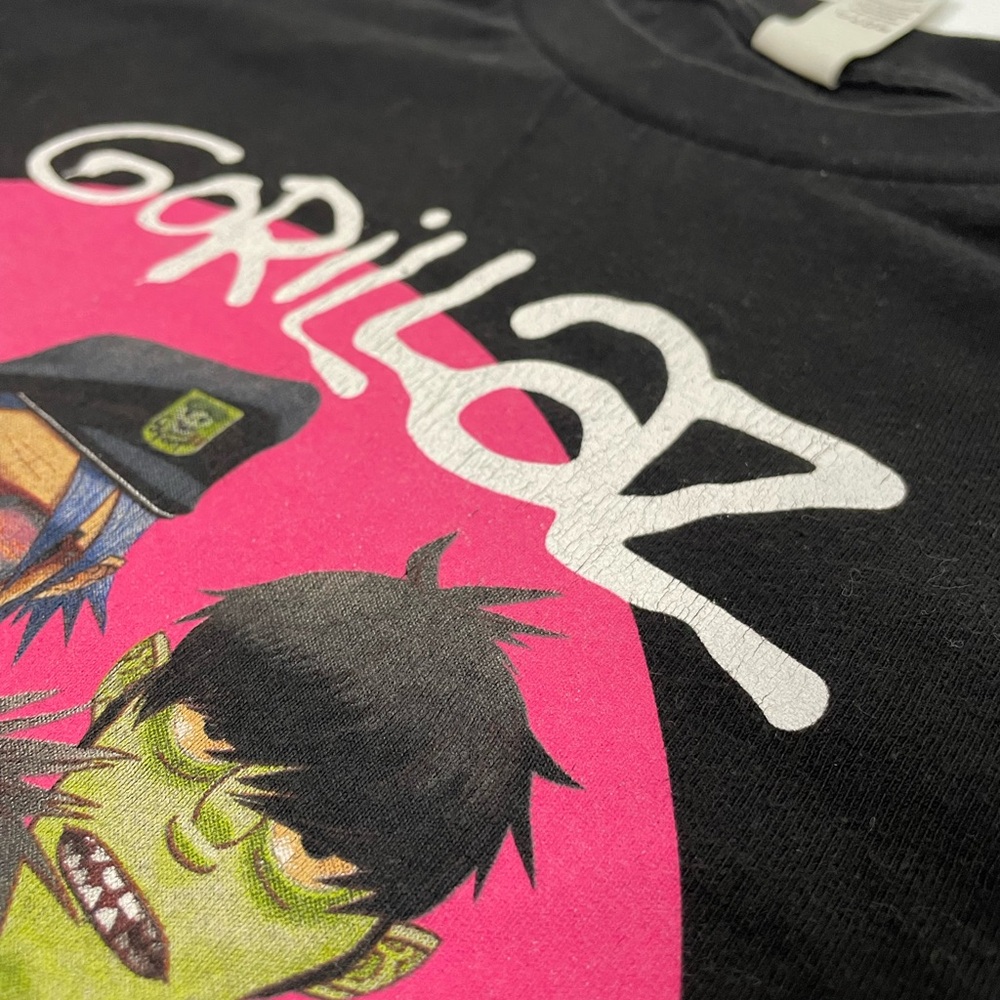 Tultex black Gorillaz graphic band tee sz M - Picture 6 of 8